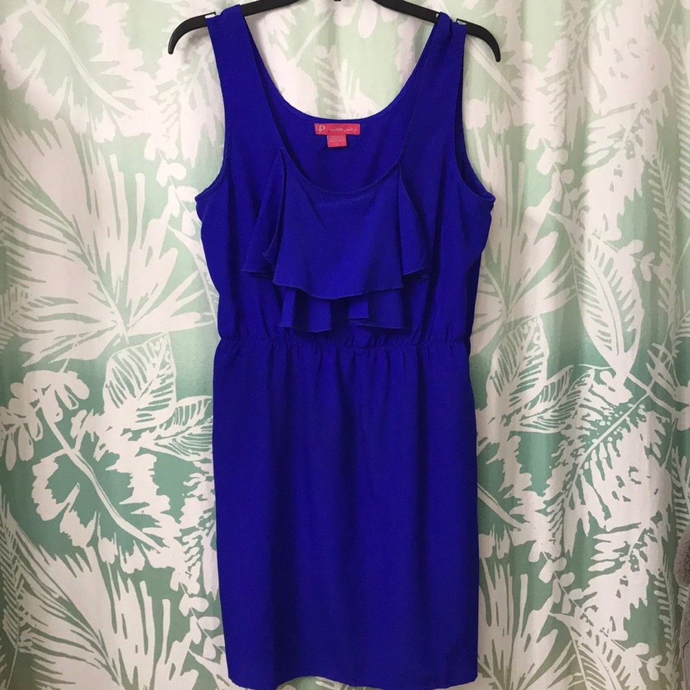 Royal blue & black dress’ 2 pieces